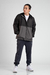 Chaqueta Rompevientos Forrada Negra - comprar online