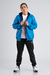 Chaqueta Rompevientos Forrada Azul - comprar online