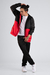 Chaqueta Rompevientos Forrada Roja - comprar online