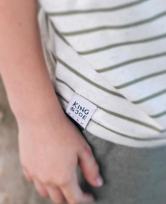Camiseta mc infantil KING & JOE - Releka modas