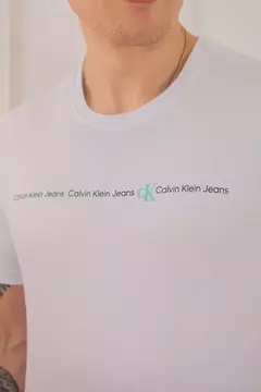 Camiseta Mc Calvin Klein Jeans Logo Ck