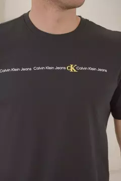 Camiseta Mc Calvin Klein Jeans Logo Ck - Releka modas