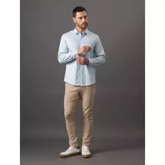 Camisa ML slim fit CALVIN KLEIN - loja online