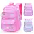 Mochila Escolar Infantil Kawaii Impermeável – Design Rosa e Fofo