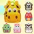 Mochila Infantil 3D de Girafa em Neoprene – Design Divertido e Funcional - loja online