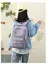 Mochila Escolar Infantil Kawaii Impermeável – Design Rosa e Fofo