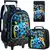 Mochila Escolar com Rodinhas para Meninos – LET'S PLAY - Design Moderno e Funcional - loja online