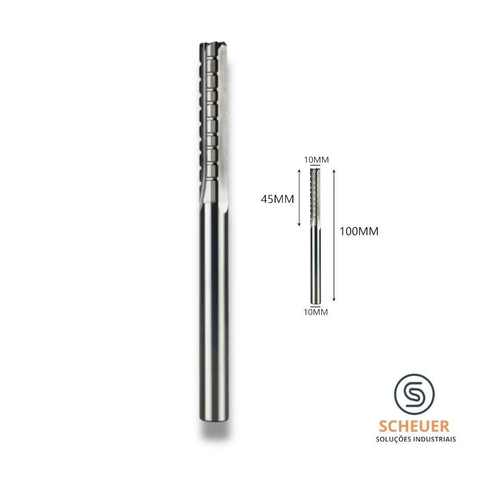 Fresa Reta 10mm x 45mm - comprar online