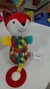 Sonajero + Mordillo de peluche - Diverso Universo - Un juguete para cada niñ@