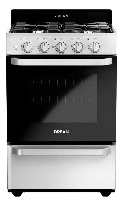 COCINA GAS 56 CON ENCENDIDO BLANCA DREAN CD5603ABO - comprar online