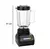 Licuadora Delhi 2 En 1 600w Jarra Y Picador De Vidrio 1.5l