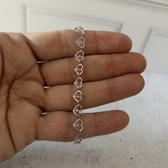 Pulsera corazon de acero - comprar online