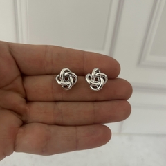 Aros nudo inflado plateado - comprar online