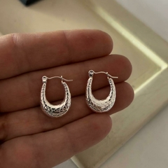 Argollitas macizas de acero quirúrgico