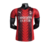 Camisa Puma AC Milan I 23/24 Jogador Masculina Vermelha e preta