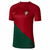 Camisa Nike Seleção de Portugal I 22/23 Torcedor Feminina Vermelha verde