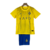 Kit Infantil Nike Al-Nassr I Nike 23/24 Amarelo Azul