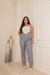 Calça Risca de Giz com Cinto - comprar online