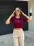 Cropped soltinho Emily Coração pequeno centro - comprar online