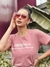 T-Shirt Abençoada demais para reclamar