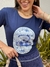 T-Shirt Club das sempre cansadas - Marinho