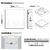 Plafón LED Cuadrado FRAMELESS de 22x22cm 42W 3570lm Blanco Neutro, De Aplicar - comprar online