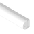 Perfil de Aluminio Linear 15x9mm Anodizado, Cover Opal Blanco Curvo x2m