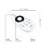 Control Remoto RF DUAL White, compatible con: con-50 y con-54 - comprar online