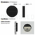 Aplique Exterior WALL ROUND LED 6W Blanco Neutro 12cm 220-240V - comprar online