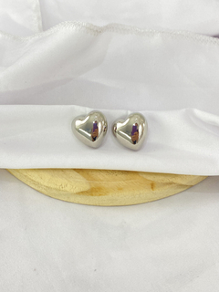 TOPITOS CORAZON PLATEADO