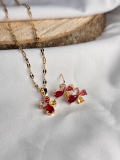 Set cadena flor ✨