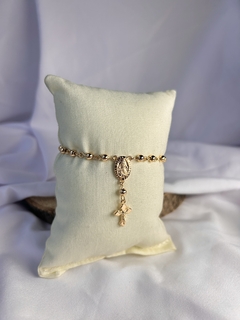 Pulsera denario dorado ✨