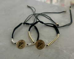 Pulseras artesanales con balines de oro laminado de 18k o en plata – Elegancia y estilo a tu alcance