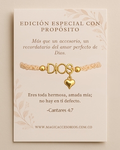 Pulsera Edición Especial: Un Recordatorio del Amor Perfecto de Dios - comprar online