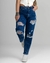 Calça Mom Jeans com Strass na internet