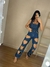 CALÇA JEANS COM CORAÇÃO VAZADA - loja online