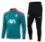 Conjunto Liverpool Treino 24/25 - Masculino Nike - Verde e preto com detalhes em vermelho