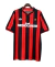 Camisa Retrô AC Milan 1990/1991 - Masculina Adidas - Vermelha e preta