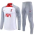 Conjunto Liverpool Treino 23/24 - Masculino Nike - Branco e cinza com detalhes em vermelho