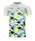Camisa Lazio Pré-jogo 24/25 - Torcedor Mizuno Masculina - Branca com detalhes em azul e preto e verde fluorescente