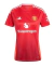 Camisa Manchester United I 24/25 - Torcedor Adidas Feminina - Vermelha com detalhes em branco