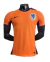 Camisa Seleção da Holanda I 24/25 - Jogador Nike Masculina - Laranja com detalhes em azul