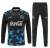 Conjunto Napoli Treino 24/25 - Masculino EA7 - Preto com detalhes em azul