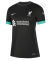 Camisa Liverpool II 24/25 - Torcedor Nike Feminina - Preta com detalhes em verde