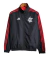 Jaqueta Corta-Vento Flamengo 23/24 Masculina Adidas - Preta com detalhes em vermelho e branco