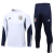 Conjunto Itália Treino 24/25 - Masculino Adidas Com capuz - Branco com detalhes verde e vermelho e calça azul escura - buy online