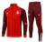 Conjunto Internacional Treino 24/25 - Masculino Adidas Zipper curto - Vermelho com calça vermelha - comprar online