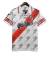 Camisa Retrô River Plate I 1995/1996 - Adidas Masculina - Branca com detalhes em vermelho e preto