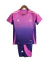 Kit Infantil Seleção da Alemanha II 24/25 - Adidas - Rosa com detalhes em roxo