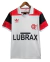 Camisa Retrô Flamengo II 1986 - Adidas Masculina - Branca com detalhes em vermelho